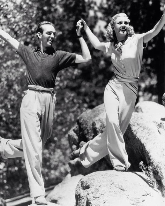 Pan and Ginger Rogers
